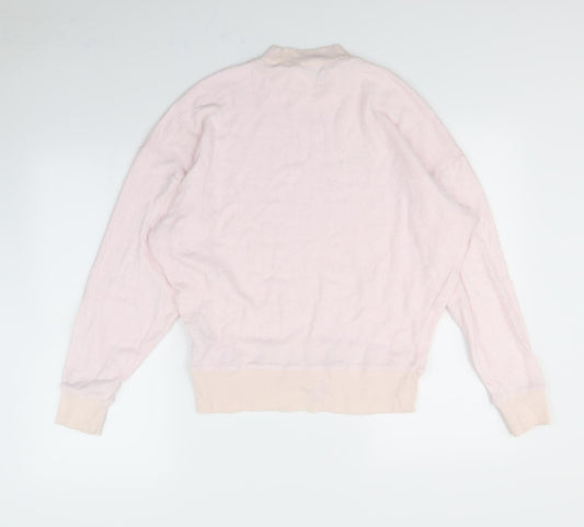 Topshop Womens Pink Pullover Jumper Size 6