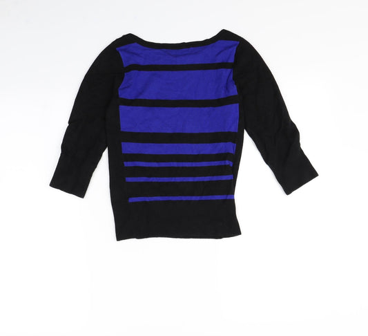 Principles Womens Black Pullover Jumper Size 6