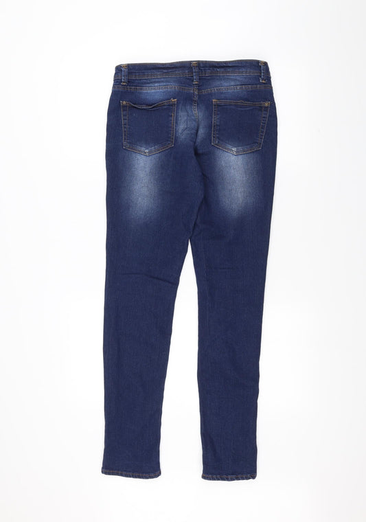 denim co Womens Blue Skinny Jeans Size 8 L29 in