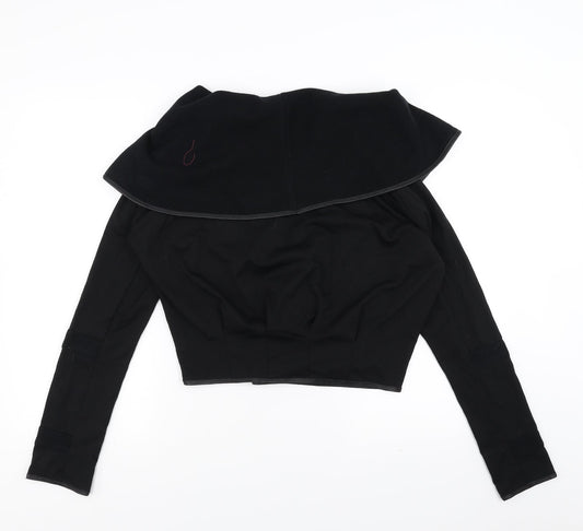 B. Copine Womens Black Cardigan Jumper Size M