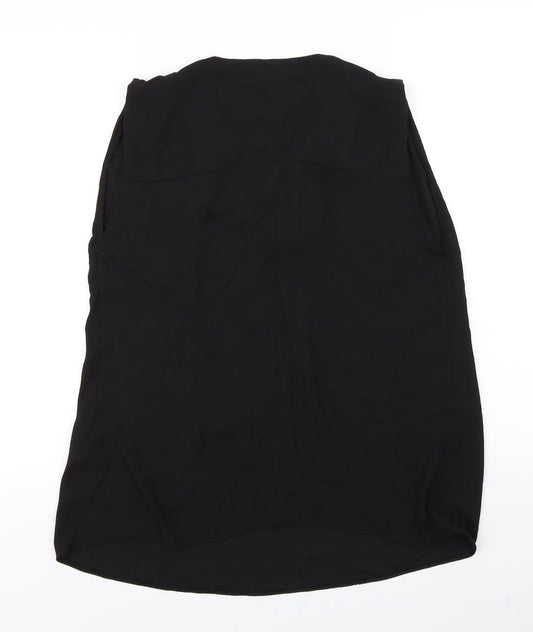 ASOS Womens Black Basic Blouse Size 6