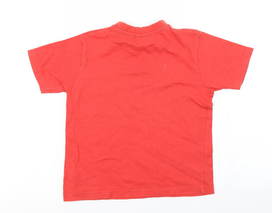 NEXT Boys Red Basic T-Shirt Size 5 Years