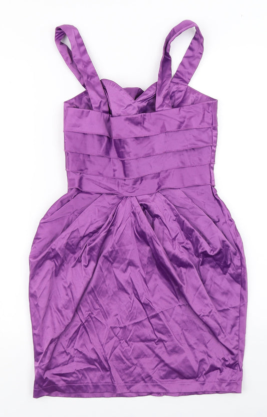 Rare Womens Purple Bodycon Size 10
