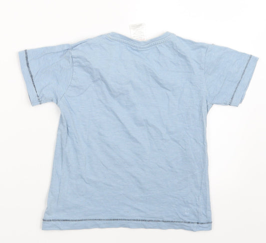 Urban Rascals Boys Blue Basic T-Shirt Size 5-6 Years