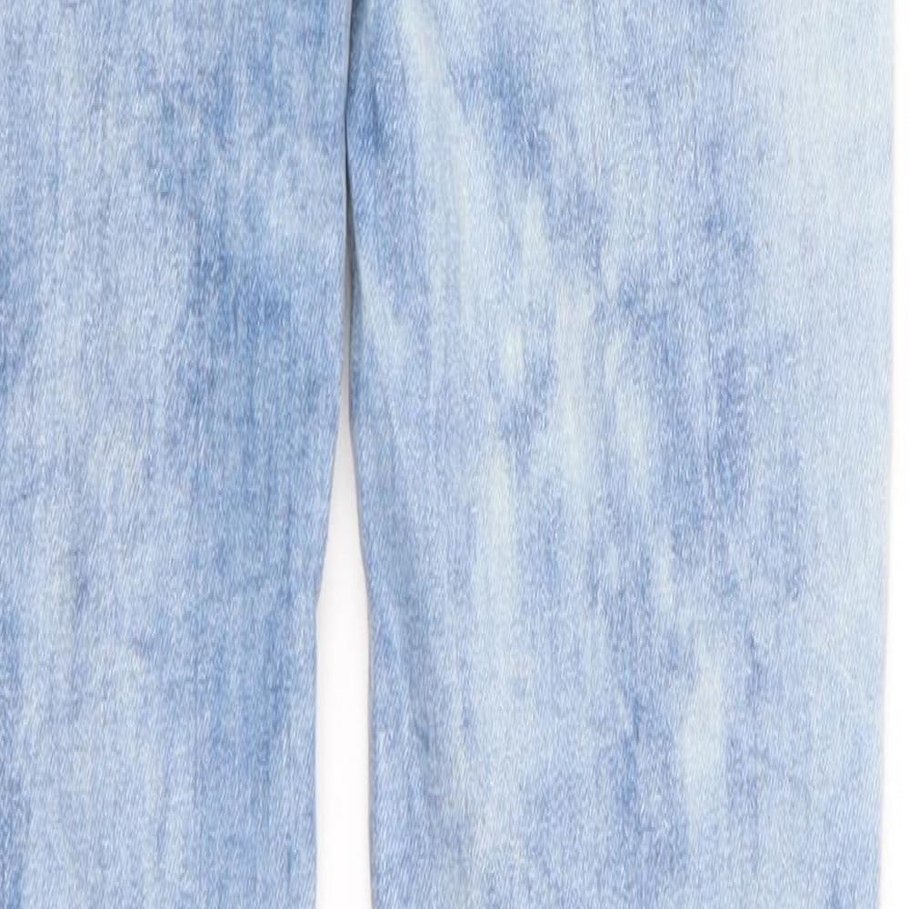 FB sister Womens Blue Skinny Jeans Size 24 in L30 in