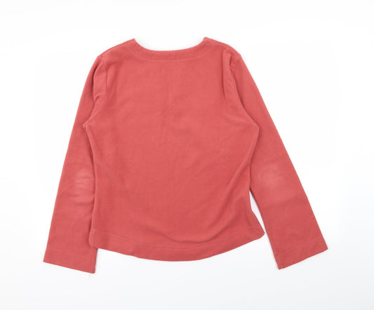 Active Womens Pink Pullover Jumper Size 10