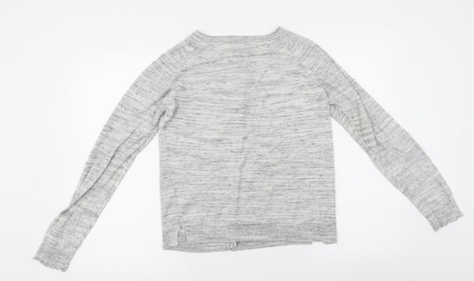 NEXT Womens Grey Cardigan Jumper Size 12
