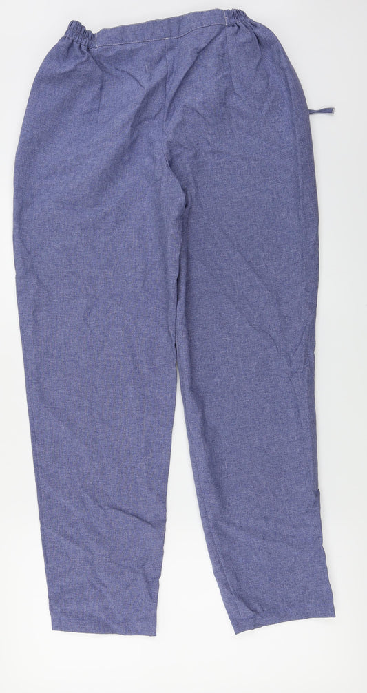 Daxon Womens Blue Trousers Size 16 L28 in