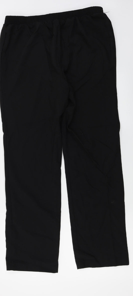 Classique Womens Black Trousers Size 16 L26 in