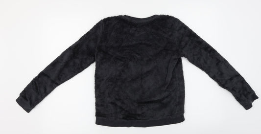 H&M Girls Grey Pullover Jumper Size 11-12 Years