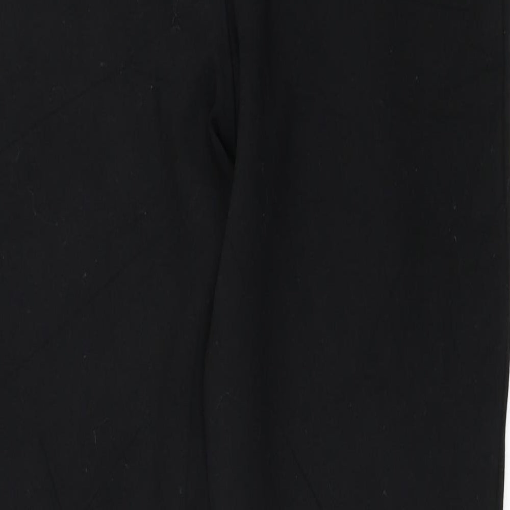 NEXT Womens Black Trousers Size 12 L22 in