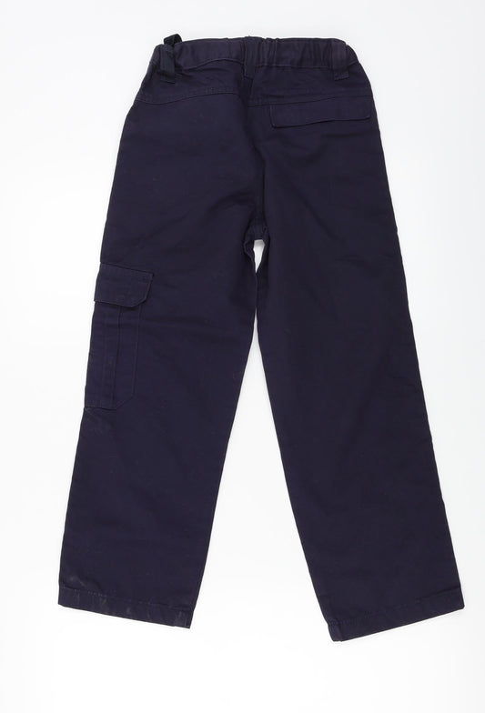 smart school wear Boys Blue Trousers Size 7-8 Years