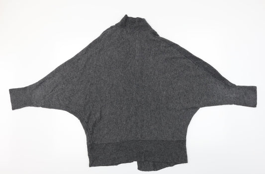 lara knit Womens Grey Cardigan Jumper Size S