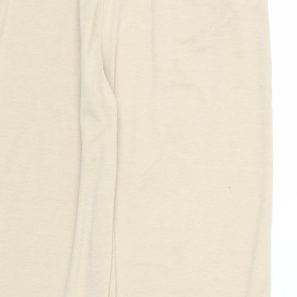 Preworn Womens Beige Bloomer Trousers Size L L25 in