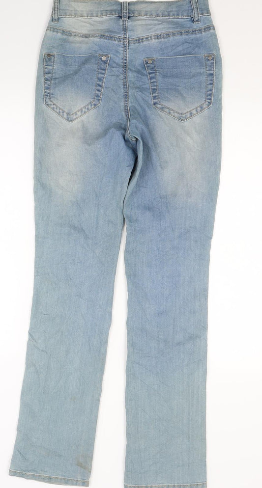Matalan Womens Blue Denim Skinny Jeans Size 8 L28 in