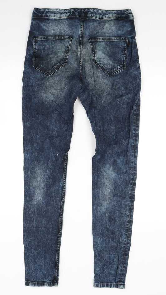 Croker Womens Blue Denim Skinny Jeans Size 10 L29 in