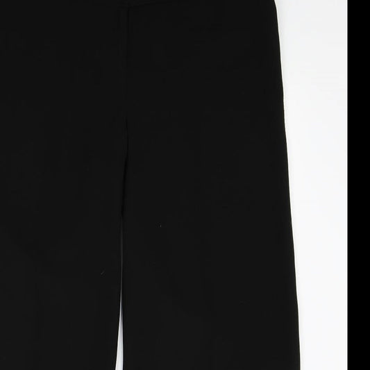 Reflections Womens Black Trousers Size 18 L28 in