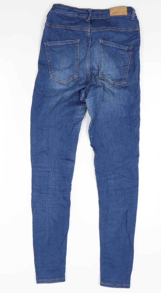 Gina Tricot Womens Blue Denim Skinny Jeans Size M L27 in