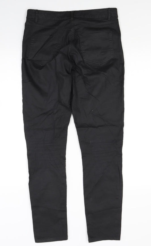 Blue motion Womens Black Denim Skinny Jeans Size 8 L27 in