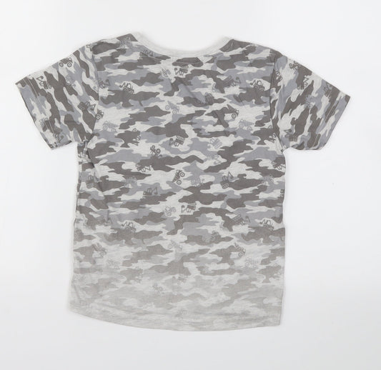 George Boys Grey Basic T-Shirt Size 4-5 Years