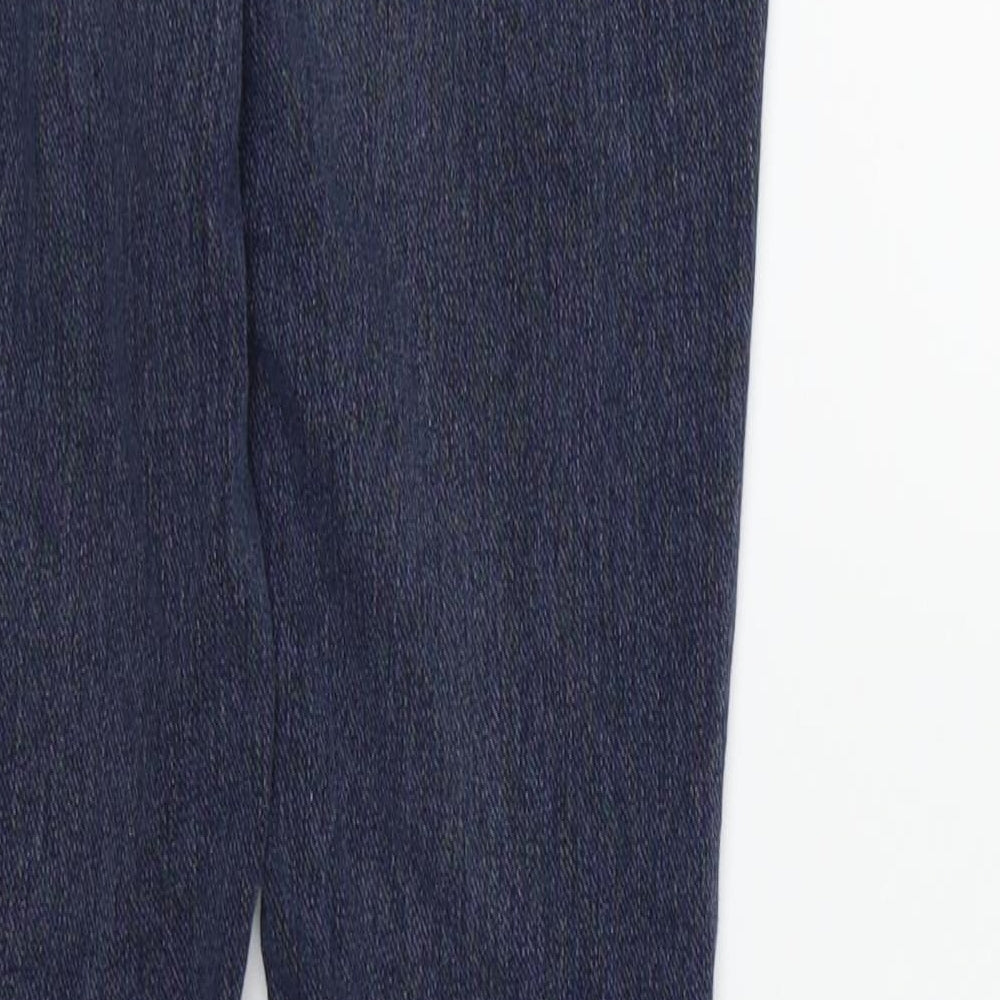 NEXT Womens Blue Trousers Size 6 L25 in