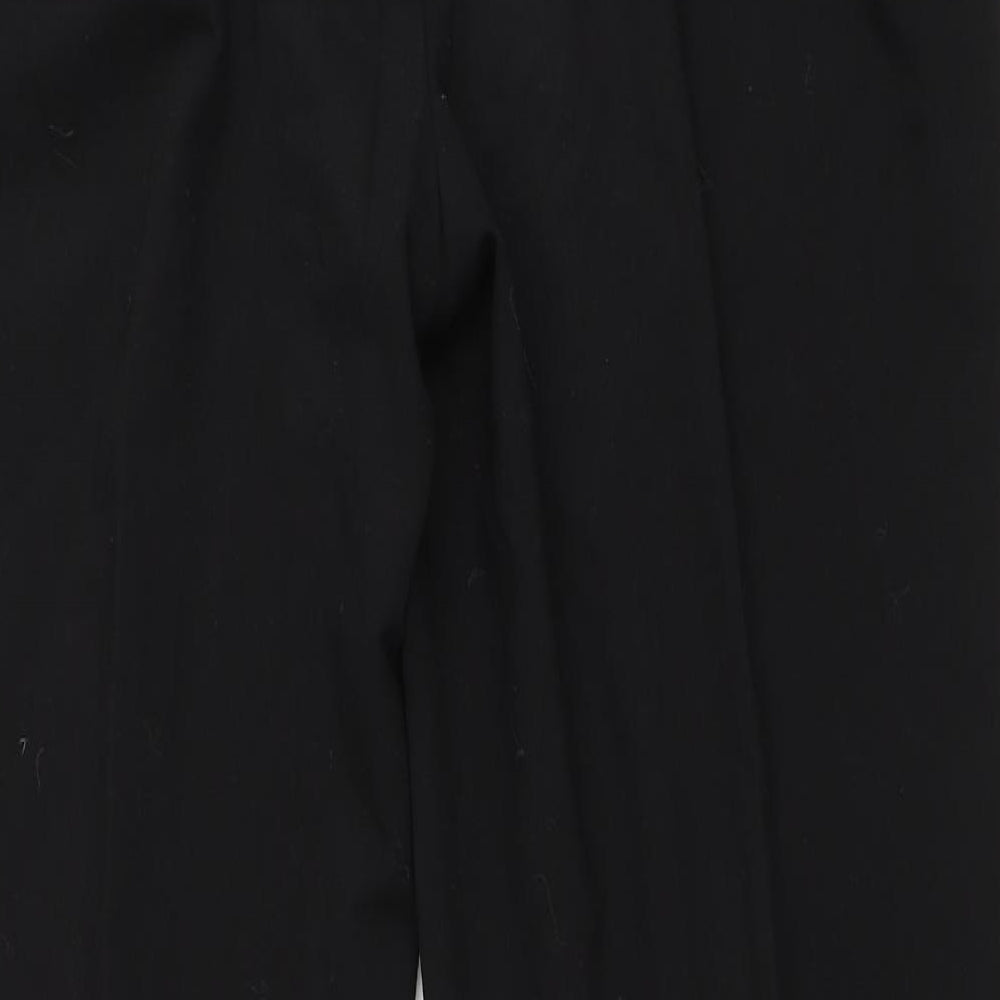 Oscar B Womens Black Trousers Size 14 L30 in
