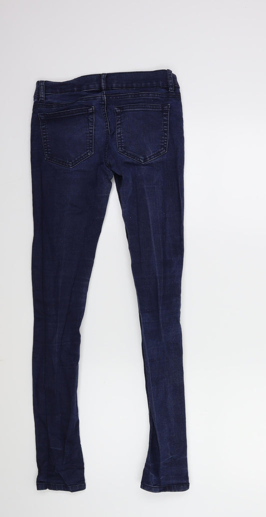 WOW Womens Blue Denim Skinny Jeans Size M L29 in