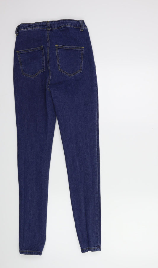 I SAW IT FIRST Womens Blue Denim Skinny Jeans Size 6 L26 in