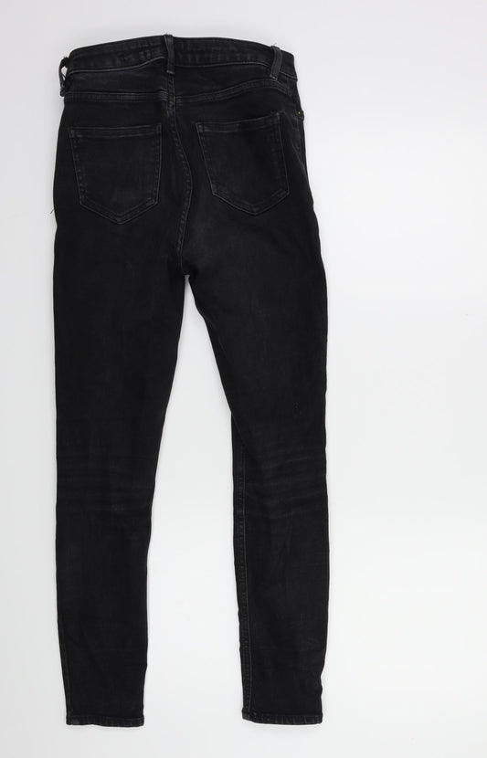 New Look Womens Black Denim Skinny Jeans Size 8 L26 in