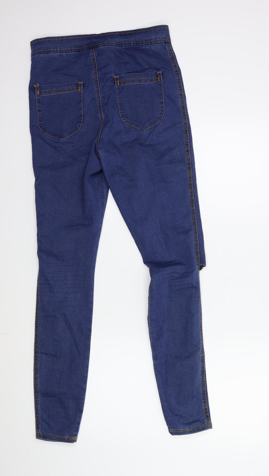 ASOS Womens Blue Denim Skinny Jeans Size 28 in L32 in
