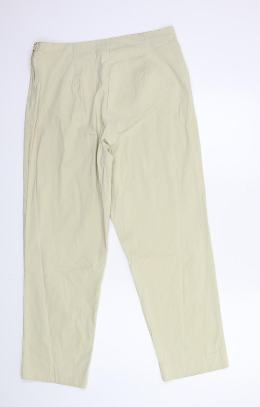 Philosophy Womens Beige Trousers Size 16 L26 in