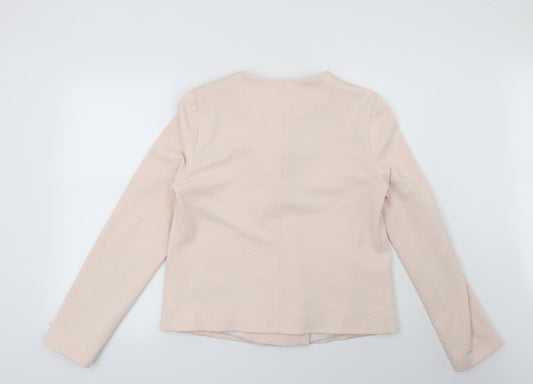 Dorothy Perkins Womens Pink Check Jacket Size 14