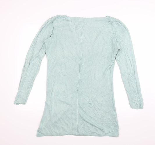 Stock shop Womens Green Tunic Jumper Size L - Size L/XL