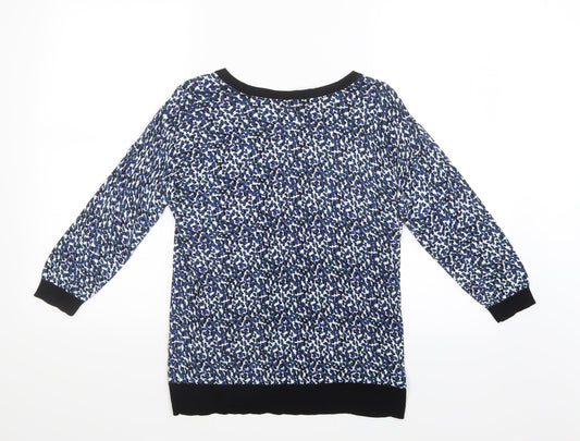 H&M Womens Black Polka Dot Cardigan Jumper Size M