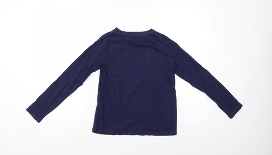 Dude Pepperts Boys Blue Basic T-Shirt Size 8-9 Years
