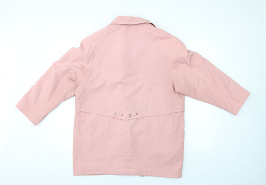 Drizzler Womens Pink Jacket Coat
