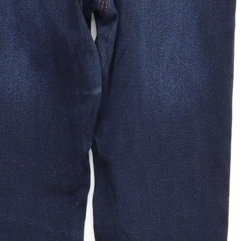 F&F Womens Blue Denim Skinny Jeans Size 14 L27 in