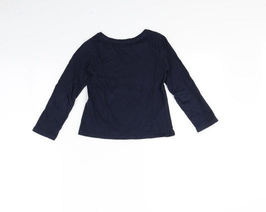 Gap Girls Blue Basic T-Shirt Size S