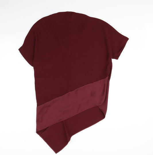 River Island Womens Red Basic Blouse Size 10