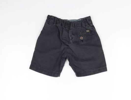 NEXT Boys Black Chino Shorts Size 5 Years