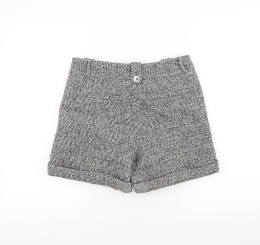 Princh Girls White Mom Shorts Size 14 Years