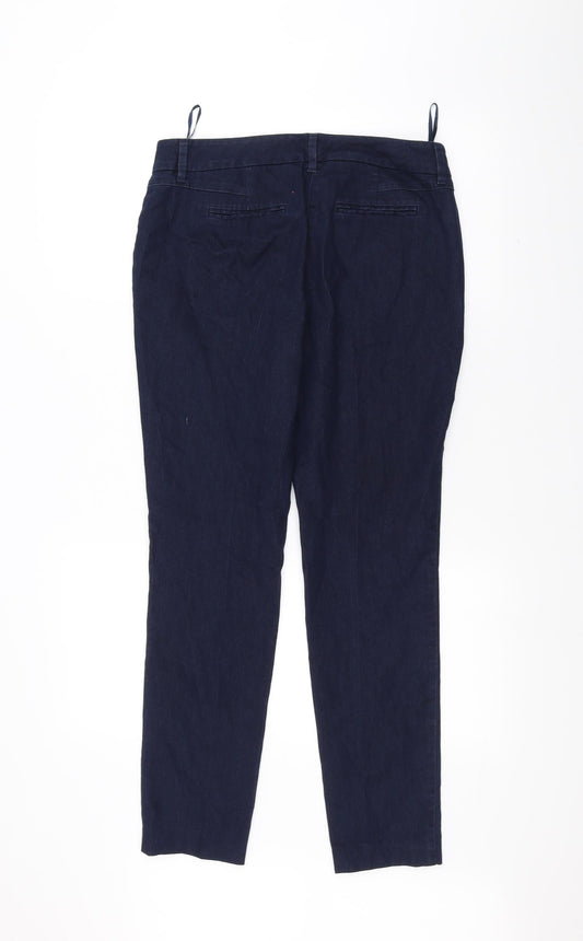 NEXT Womens Blue Skinny Jeans Size 8 L26 in