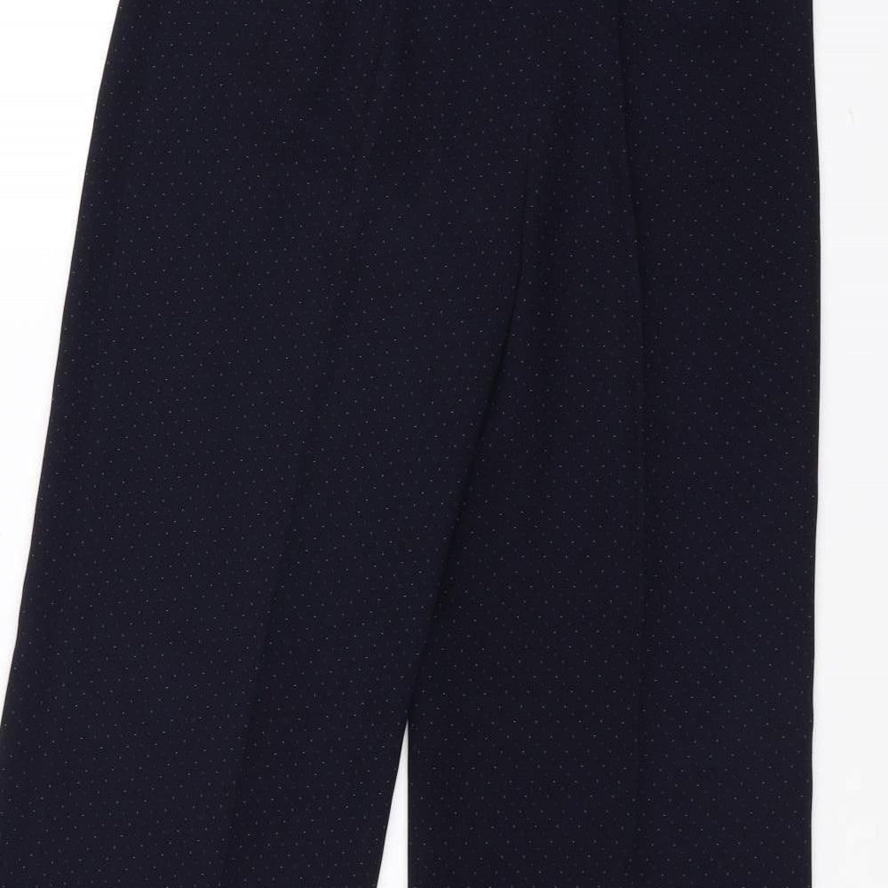 NEXT Womens Blue Trousers Size 10 L27 in