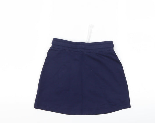 George Girls Blue A-Line Skirt Size 5-6 Years