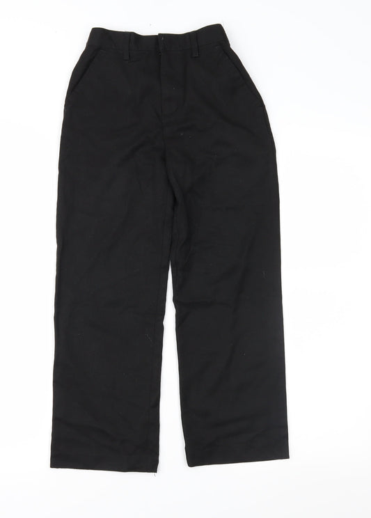 Debenhams Boys Black Dress Pants Trousers Size 8 Years