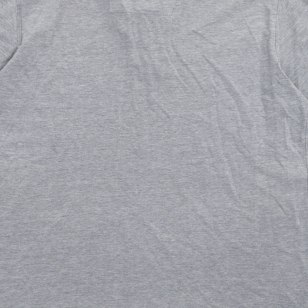 Boston Crew Mens Blue Polo Size L