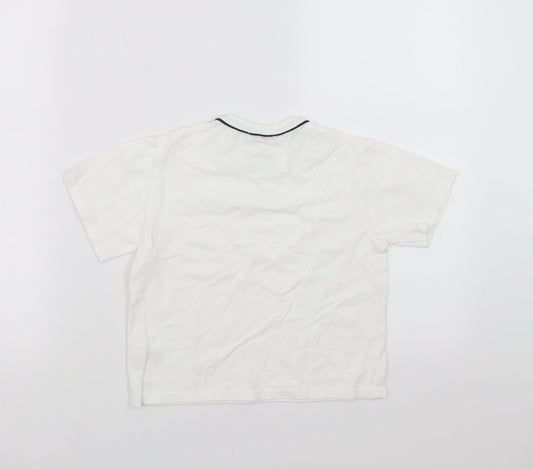 George Boys White Basic T-Shirt Size 3-4 Years