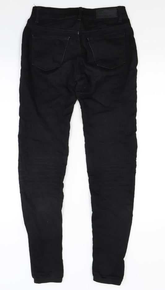 Fb Womens Black Denim Skinny Jeans Size XS L28 in