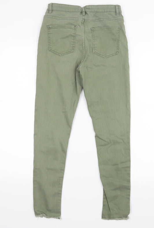 Denim Co. Girls Green Denim Straight Jeans Size 12-13 Years