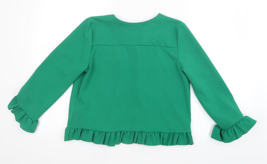 New Look Womens Green Jacket Size 10